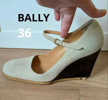 BALLY 하이힐 펌프스 36 웨지솔