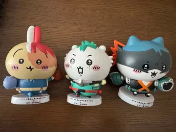 치이카와 (먼작귀) 나의 히어로 아카데미아 피규어 3체 세트