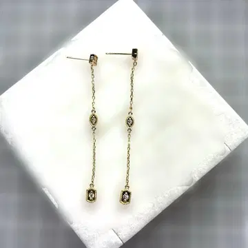 K10 다이아 귀걸이