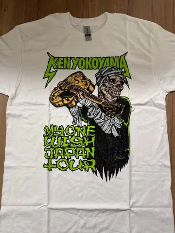 KEN YOKOYAMA MY ONE LUSH JAPAN TOUR 티셔츠