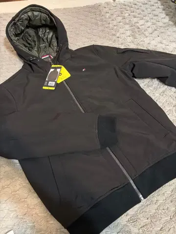 [택 포함 새상품] 타미힐피거 고기능 자켓 S 블랙 발수 방풍