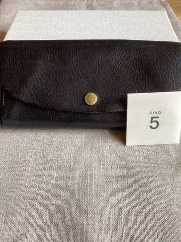 CINQ 장지갑 블랙