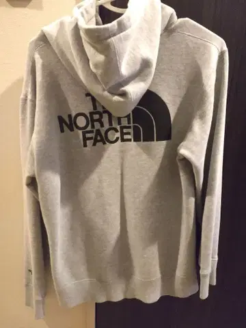 THE NORTH FACE 그레이 후드티