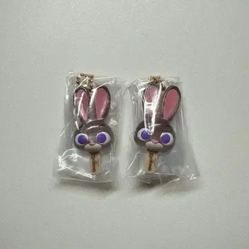 주토피아 아이스 캔디 참 가챠가챠 주디 2개 세트