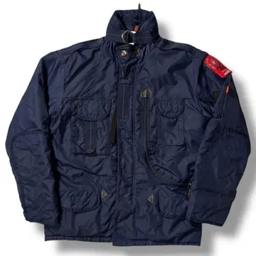 구제 의류 레스큐 자켓 y2k 기믹 나일론 밀리터리 멀티 포켓