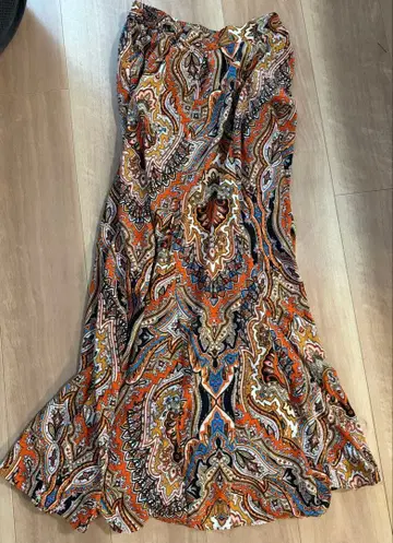 relume 페이즐리 무늬 스커트 F 사이즈