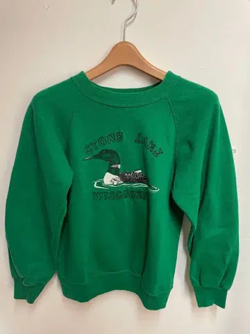 80s 맨투맨 BASSETT-WALKE