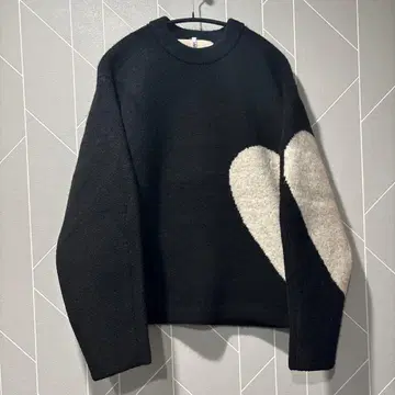 패턴 니트 NKNIT 하트 패턴 니트