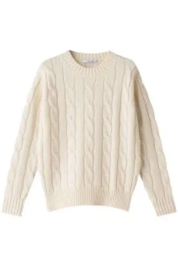 [ 새상품급 ] SLOANE 케이블 짜임 니트 스웨터