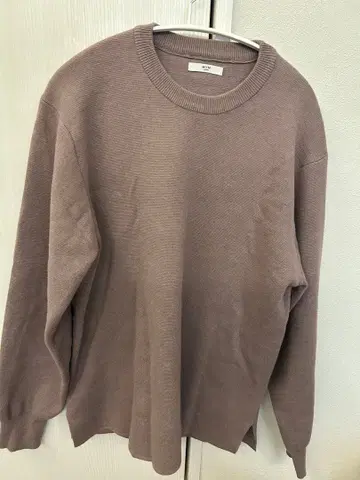 WYW LIDNM 브라운 니트 스웨터