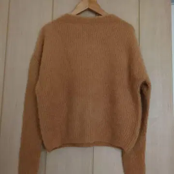 TONAL 100% 울 니트 스웨터 사이즈 38 카멜