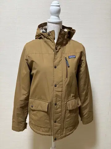 Patagonia 후드 부착 브라운 자켓
