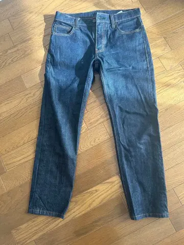 UNIQLO 스트레이트 데님 31 다크 블루