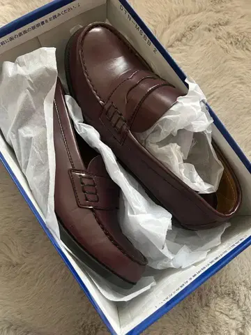 Moonstar 로퍼 와인 레드