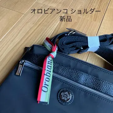 오로비안코 숄더백 사코슈 블랙
