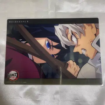 귀멸의 칼날 빅 클리어 카드 토미오카 기유 시나즈가와 사네미