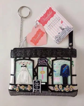 [ 새상품 ] 벤듀라 런던 웨딩 파우치 지갑 참