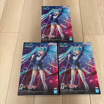 [ 미개봉 새상품 ] GUNDAM x 하츠네 미쿠 피규어 건담 콜라보 3