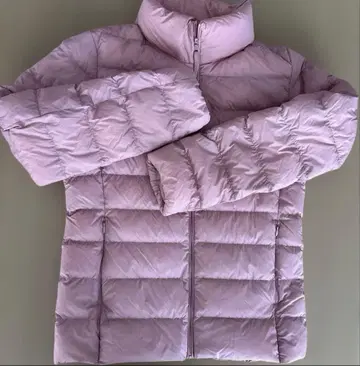 UNIQLO 더스티 핑크 다운 자켓