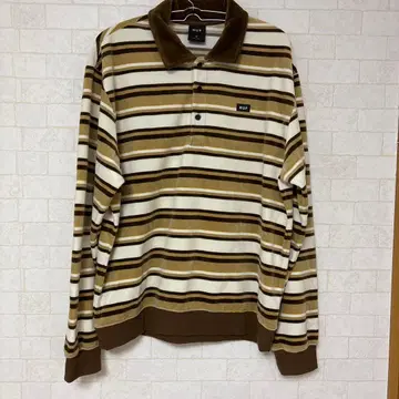HUF(하프) KRAMER LS VELOUR SHIRT