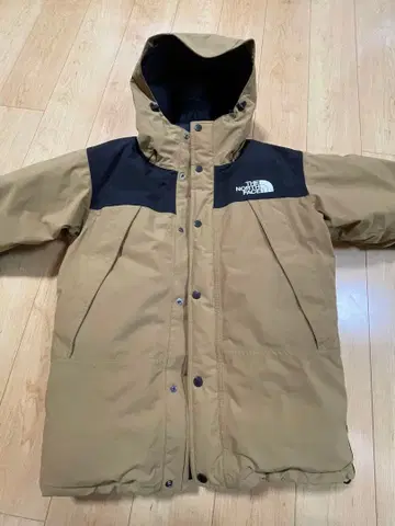 THE NORTH FACE 다운 자켓 베이지/블랙