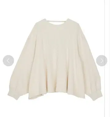 Ameri FUWAFUWA FLARE COTTON WAFFLE TOP