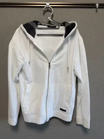 BLACKLABEL 후드티 남성용 화이트