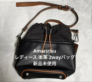 [ 미사용 새상품 ] Amaririsu 여성용 천연 가죽 2way 백