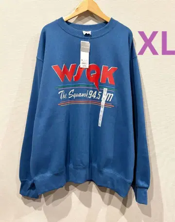 GU 기묘한 이야기 WSQK 트레이닝복 XL 사이즈 블루 새상품 지유