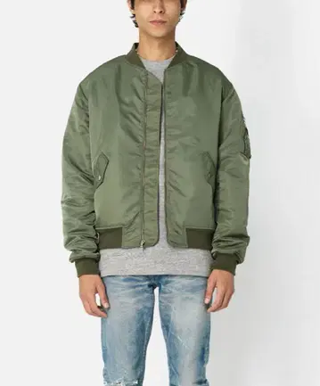 JHON ELLIOTT ma1 올리브 사이즈 S