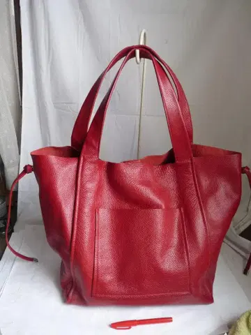 Zara 빅 토트백 천연 가죽