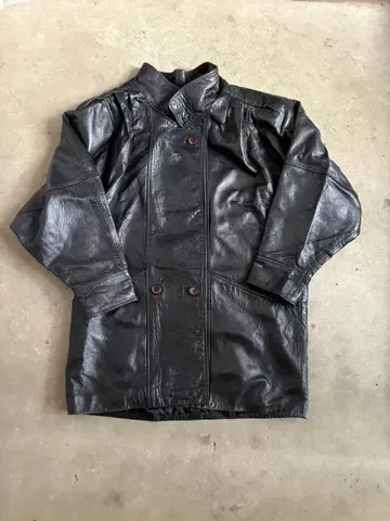 MARQUIS 블랙 가죽 자켓 BLK BL 10