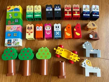 레고 듀플로 호빵맨 블록 라보