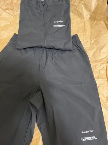 reversal 스포츠 자켓 하프 팬츠 세트 + 롱 바지 M 사이즈 블랙