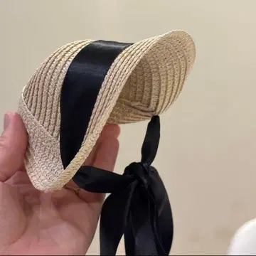 네오 브라이스 아이시 인형 스트로우 햇 블랙 리본 포함