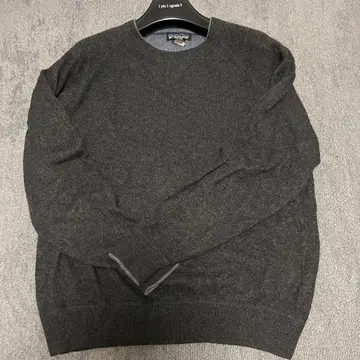 파타고니아 퓨어 캐시미어 100% 크루넥 니트 사이즈 S 차콜