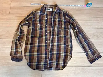 Engineered Garments 플란넬 워크 셔츠