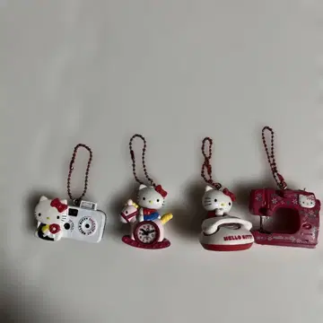 헬로키티 스트랩 세트 4개