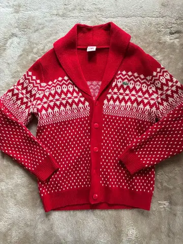 라코스테 니트 가디건