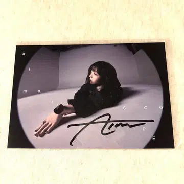 Aimer SCOPE 친필 사인 엽서