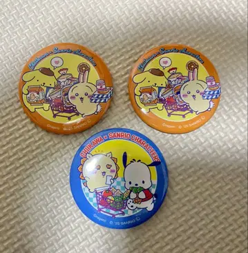 치이카와 산리오 콜라보 캔뱃지