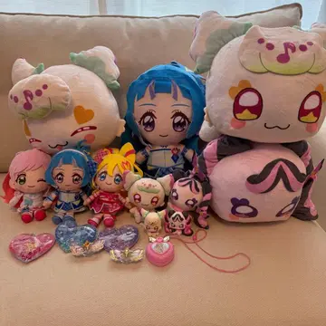 너와 아이돌 프리큐어 봉제 인형 참 등