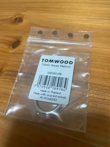 TOM WOOD Classic Hoops Medium