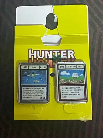 HUNTER x HUNTER 핀 배지 아베일
