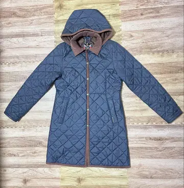 라벤햄 퀼팅 롱 코트 38(M)