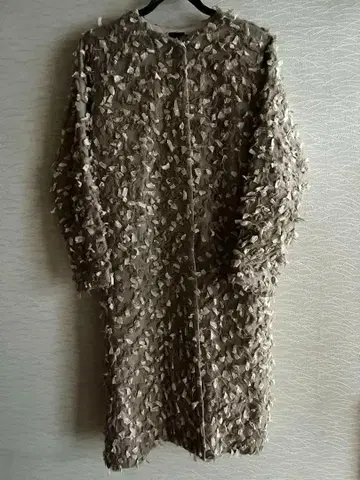 미나 페르호넨 레어 lumi 롱 코트 베이지 36