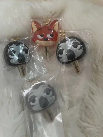 주토피아 캡슐 토이 4개 세트