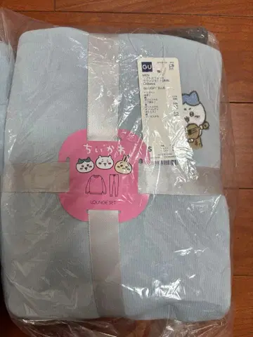 치이카와 GU 소프트 라운드 맨투맨 S 사이즈 하치와레