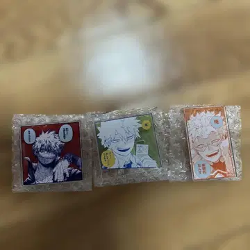 명언 아크릴 배지 컬렉션 다비 바쿠고 호크스