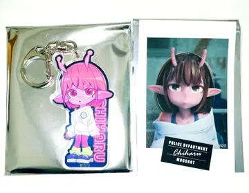 은하 특급 밀키 서브웨이 치하루 마그샷 아크릴 키링